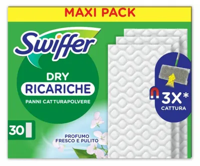 Productafbeelding van Swiffer Dry Refills - navulling clean & fresh (30 stuks)