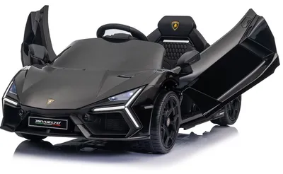 Produktbild von Lamborghini Revuelto - Kinder Elektroauto - 12V - mit Fernbedienung - Schwarz