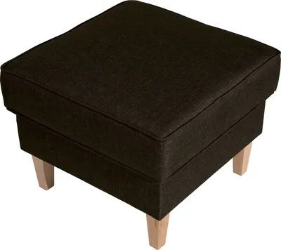 Produktbild von Max Winzer Hocker Lorris - Flachgewebe braun - Maße: 53 x 53 x 45 cm