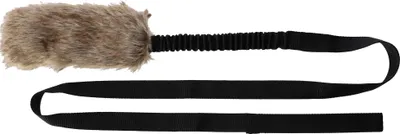 Image de Jouets pour chiens Dingo - Jouet à tirer en fourrure synthétique avec poignée bungee 150 cm