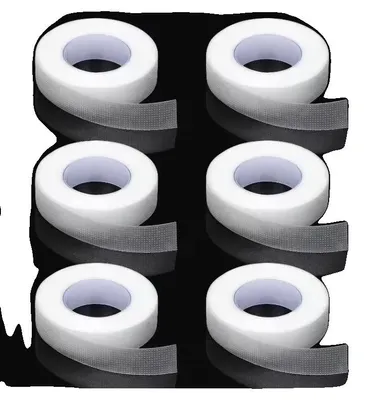 Image de Ruban adhésif pour cils, en tissu microporeux transparent, longueur de 9 mètres, 6 rouleaux