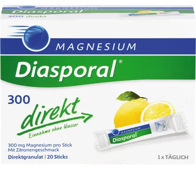 Produktbild von Diasporal 300 direkt Magnesium Granulat Sticks, 20 St. Beutel