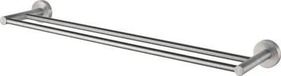 Produktbild von Haceka Kosmos Dubbele Handdoekhouder 61,2x13,5x5,3 cm RVS-Look