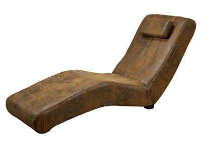 Produktbild von MASSIVMOEBEL24.DE Relaxliege 180x62x87 braun SPLEEN