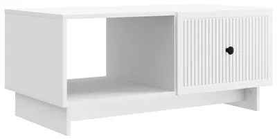 Immagine prodotto di vidaXL Tavolino bianco 90 x 50 x 40 cm Materiale a base di legno