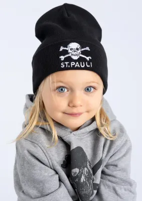 Produktbild von FC St. Pauli - Totenkopf - Kindermütze Beanie