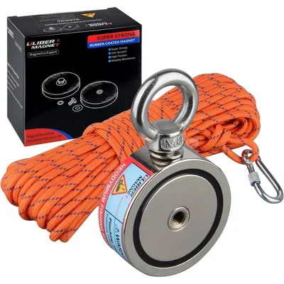 Produktbild von Angelmagnete Set 240kg Super Stark Neodym Magnetfischen