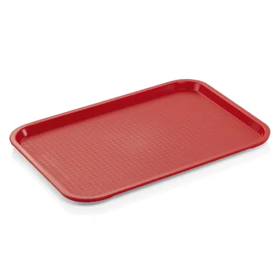 Produktbild von WAS Germany Gastro Tablett rot stapelbar 41,5 x 31 x 2 cm Serviertablett Polypropylen