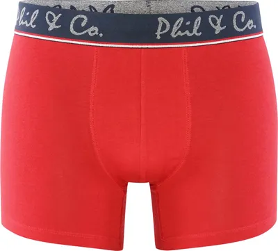 Produktbild von 2-Pack Retropants "Jersey" (Navy/Rot) S