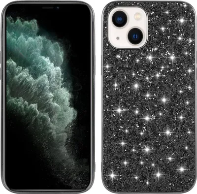 Produktbild von König Design Hülle kompatibel mit Kunststoff Soft Handyhülle - Handy Case Schwarz