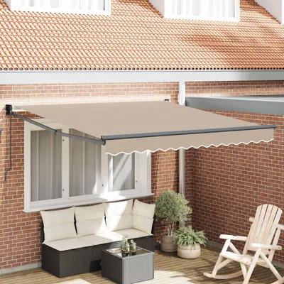 Zdjęcie produktu dla Maison Exclusive – markiza rozsuwaną, beżowa, 300 x 250 x 165 cm