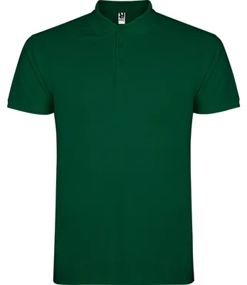Produktbild von Roly - "Star" Poloshirt für Herren LT5493 (3XL) (Flaschengrün)