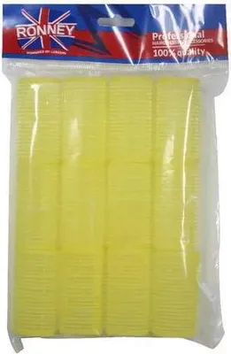 Produktbild von RONNEY Professional Lockenwickler - Velcro Rollers - 004 - gelb