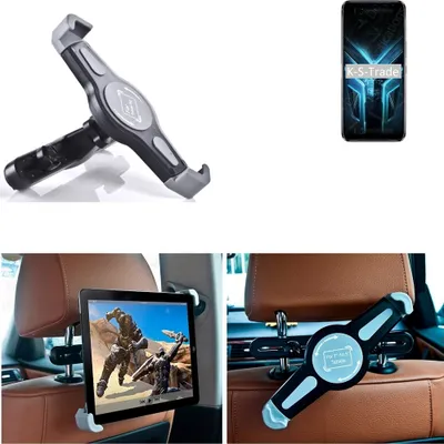 Produktbild von K-S-Trade Tablethalterung kompatibel mit Alldocube iPlay 30 KFZ Kopfstützen Halterung 360° Auto Sitzhalterung Headrest Holder Halter Tablet PC