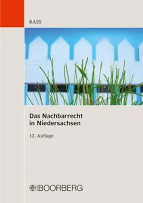Produktbild von Das Nachbarrecht in Niedersachsen
