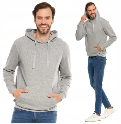Immagine prodotto di Felpa con cappuccio Moraj da uomo – Grigio, taglia XL, comoda