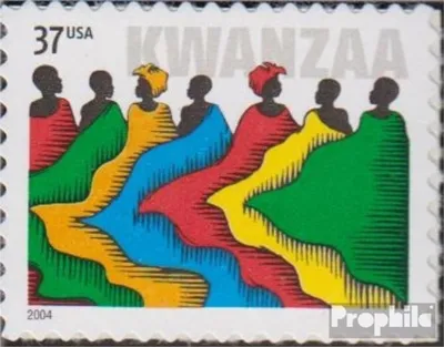Produktbild von Briefmarken USA 2004 Mi 3882 (kompl.Ausg.) postfrisch Kwanzea