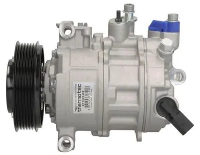 Produktbild von THERMOTEC KTT090498 6SES14C Klimaanlage Klimakompressor PAG 46 YF R134a R1234yf für VW Touareg (CR7) für AUDI A6 Avant (4G5, 4GD, C7) A4 B9 Avant