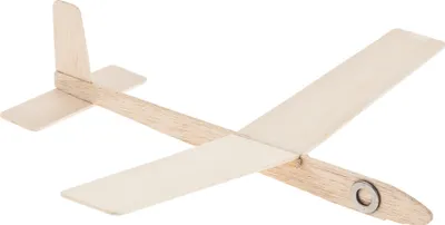 Produktbild von matches21 Balsa-Gleiter Flugzeug Segler 360 mm Bausatz f. Kinder Werkset Bastelset ab 10 Jahren
