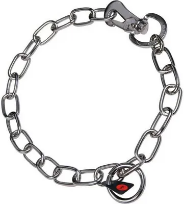 Image de Colliers en acier inoxydable COLLIER CHAINE 55CM COURT ESLABON