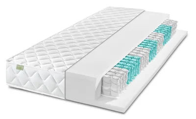 Obrázek produktu pro Ergonomická sedmizónová matrace s taštičkovým pružinovým jádrem | 180 x 200 cm | 17 cm | H2 a H3 | Dreamstar Ergo Flex Duo | Oboustranná matrace