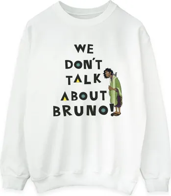 Produktbild von Disney - "Encanto We Dont Talk About Bruno" Sweatshirt für Herren BI22712 (L) (Weiß)