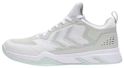 Produktbild von Hummel Uruz 2.0 Indoor Hallenschuhe Handballschuhe weiß/grau 219072-7097, Schuhgröße:45 EU