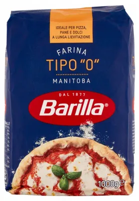 Image de Farine Manitoba 0, marque Barilla, 1 kg