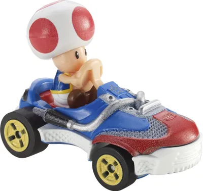 Image de Hot Wheels Mario Kart Replica 1:64 Moulé Toad