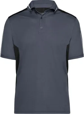 Produktbild von Craftsmen Poloshirt - STRONG - Funktions Polo carbon/black, Gr. M