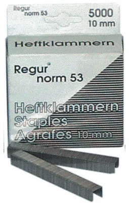 Produktbild von Regur® 53/10 Heftklammern 53/10, 5000 Stück