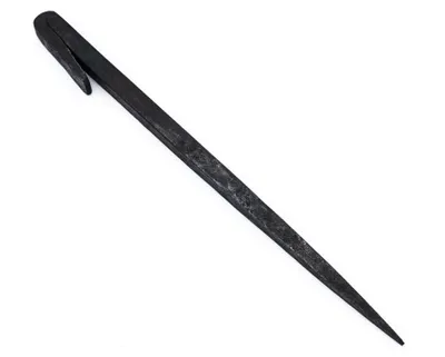Produktbild von Handgeschmiedeter vierkantiger Zelthering, ca. 25 cm lang, 1 cm Durchmesser