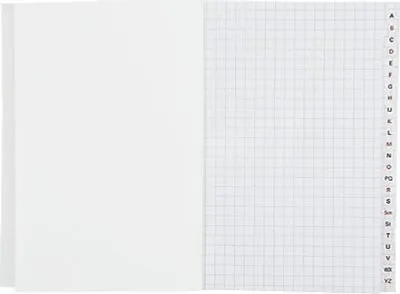 Produktbild von König & Ebhardt Kladde 8618132 DIN A6 kariert 96Blatt rot