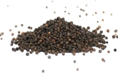 Produktbild von Pfeffer schwarz (ganz) - Pfefferkörner für die Mühle - 90g
