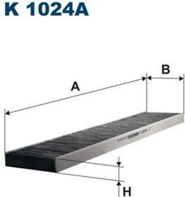 Produktbild von Innenraumfilter Aktivkohle