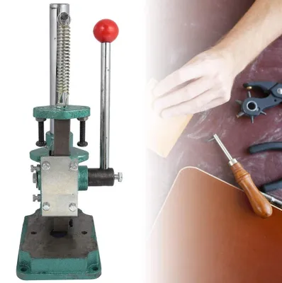 Produktbild von Handpressmaschine - Stempelmaschine - Werkzeug - Craft DIY - Gusseisenstruktur