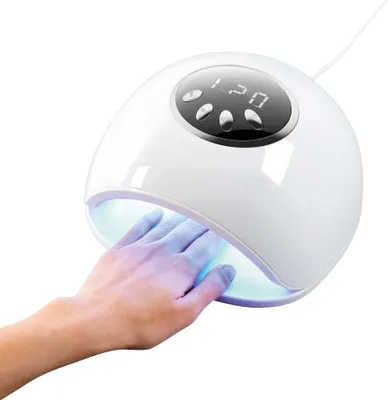 Produktbild von LED UV Nageltrockner Lampe für Nägel 36W Leistung Schellack Nagellack Timer Chrome