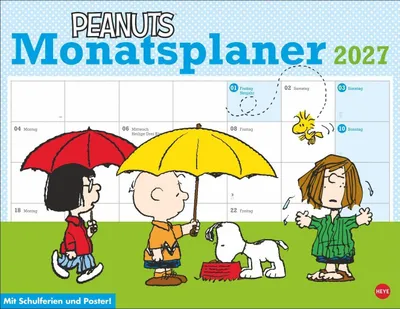 Produktbild von Peanuts Monatsplaner 2027