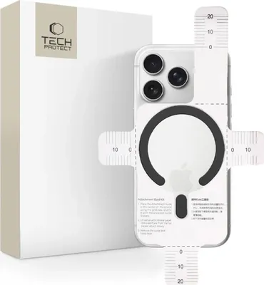 Produktbild von Magnetplatten Tech-Protect MMP-200 Magnetic MagSafe Ring für Hüllen ohne Magsafe, Schwarz