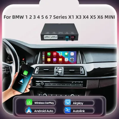 Imagen del producto de Módulo CarPlay inalámbrico para BMW NBT: Adaptador Android Auto e interfaz inalámbrica