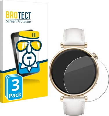 Produktbild von 3x BROTECT Schutzglas für Huawei Watch GT 4 (41mm) Displayschutz 9H Glas klar transparent