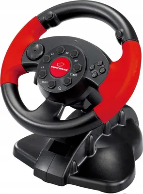Produktbild von Esperanza High Octane EG103 volant PC/ PSX/ PS2/ PS3