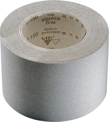 Produktbild von Sia Lackschleifpapier 1748 sialac K150 - 115mm, siasoft, Schleifpapier für Lack, Grundierung & Kunststoff, 50m