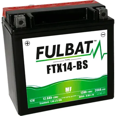 Produktbild von Fulbat Ftx14-bs Agm-batterie Durchsichtig  Durchsichtig One Size