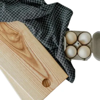 Produktbild von 2 Stück Schneidebrett Esche groß