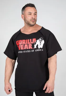 Produktbild von Gorilla Wear Classic Work Out Top – Schwarz – L/XL