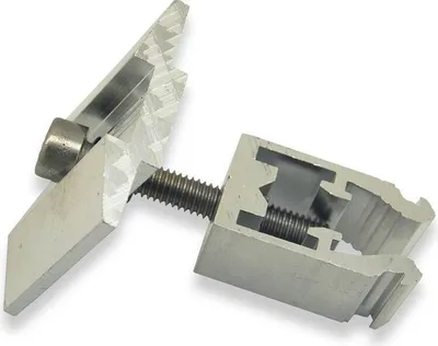 Produktbild von 1 Stück ALU Modulhalter-Mittelklemme 30 - 40 mm Befestigung