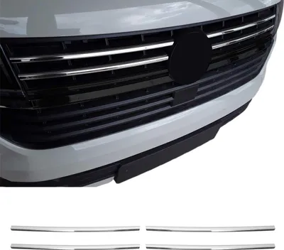 Produktbild von OMAC  Stoßstange Zierleisten für VW T6.1 Transporter 2019-2023 Edelstahl Chrom 4tlg