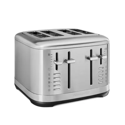 Produktbild von KitchenAid Toaster 5KMT4109ESX 4Scheiben 7Stufen Manuell bedienbar Edelstahl