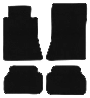 Immagine prodotto di Tappetini in moquette per Mercedes E W124 1984-1997 (coupé) – set 4 pezzi, neri, su misura – Wielganizator BASIC
